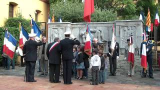 Cérémonie du 11 novembre 2011 à Banyulssurmer [upl. by Halliday440]