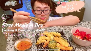 ASMR Cooking amp Whispering  Three Meals A Day  Relaxing Talkdown to Sleep in 10 Minutes  Soft Calm [upl. by Gnoud]