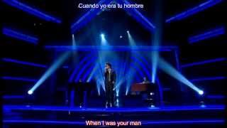 Bruno MarsWhen I Was Your Man SUBTITULADO ESPAÑOL [upl. by Rego]