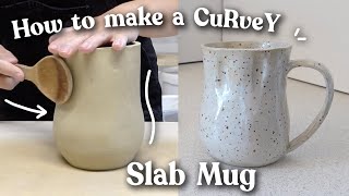 5 Ways to Add CURVES to slab ceramics  hand building ceramics for beginners [upl. by Macegan]