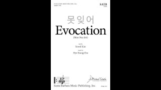 Evocation MonNeeJoh SATB piano by HyeYoung Cho  Score amp Sound [upl. by Duane660]