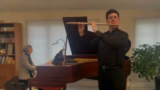 Morceau de Concours  Gabriel Faure Flute and Piano [upl. by Ibib]