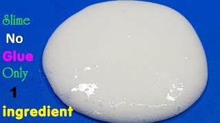 Diy 1 ingredient Slime Shampoo  How to make slime only 1 ingredient [upl. by Tavey989]