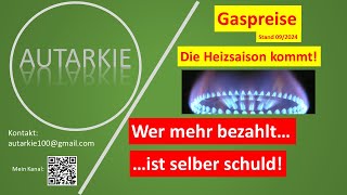 Gaspreise  Wer mehr bezahlt ist selber schuld Autarkie  Folge 366 [upl. by Ahsieat]