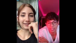 Bryle and Nana kilig moments bryle nana omegle ometv [upl. by Ahoufe227]