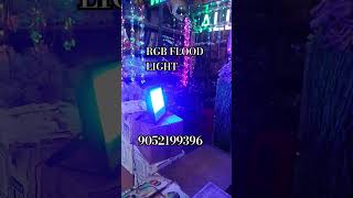 RGB LED FLOOD LIGHT MANUFACTURING PRAGATI LIGHT HYDERABAD 9052199396 7780160080 [upl. by Milson]