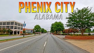 Phenix City Alabama Driving Through [upl. by Ateekan]