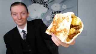 Taco Bells NEW Breakfast Tacos Review [upl. by Fe927]