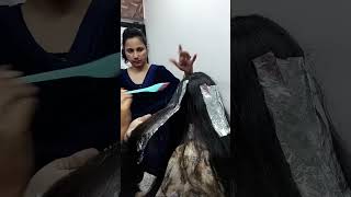 Hair highlighting kaise kare Shifa Beauty Parlour is live [upl. by Ecnerual]