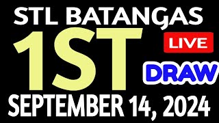 Stl Batangas results today September 14 2024 1st draw stl pares [upl. by Ferreby362]