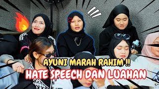 AYUNI MARAH RAHIM BERDUA DENGAN MARSYA DI INDON   HATE SPEECH amp LUAHAN [upl. by Nadean743]