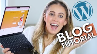 How to Create a Blog in 2023 TUTORIAL  10Minute WordPress Blog SETUP  Blogging for Beginners [upl. by Atiugram]