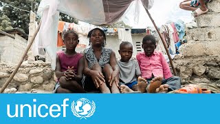 How UNICEF supports internally displaced children in Haiti [upl. by Aime]