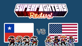 Super Fighters Redux Chile vs USA [upl. by Plantagenet]