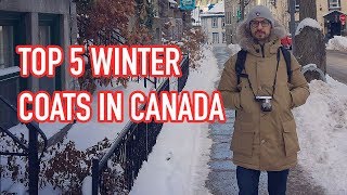 Top 5 Winter Coats in Canada [upl. by Sisson]