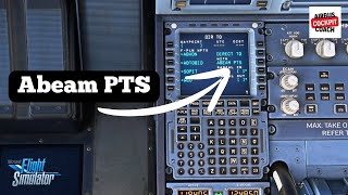 Fenix A320 ABEAM PTS Function explained by a Real Airbus Pilot Fenix A320 Tutorial  MSFS [upl. by Carola]