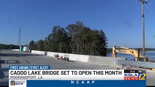 Caddo Lake bridge set to open this month [upl. by Edrei]