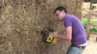 Build a shed from straw bales [upl. by Maressa]