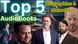 Top 5 Audiobooks in Biographies amp Memoirs  Best Audiobooks 2024 [upl. by Netsriik]