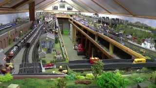 Tour of Daves New Model Railway Completed [upl. by Ligriv]