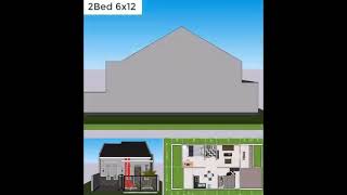 Minimalis 2 Bed 6x12 Meter [upl. by Roht]