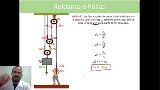 Aula 22 Roldanas e polias Parte 2 [upl. by Michiko]