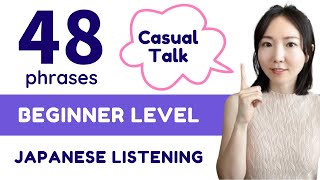 48 Japanese Phrases for Beginners Passive Listening [upl. by Kcim]