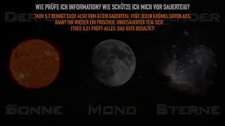 Der biblische Kalender – Sonne Mond amp Sterne – Zwischenstand spiegel [upl. by Lambertson]