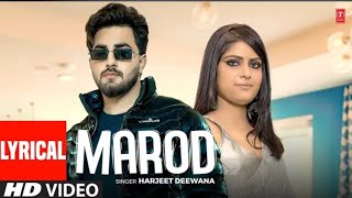 Marod  Haryanvi Lyrical video song  Haryanvi Diwana Feat Neha Shukla Oye Laksy [upl. by Notslah385]