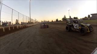 Bay Area Dwarf Cars Ocean Speedway 6282013 Marty Weisler Wins On Board with Terre Rothweiler [upl. by Nohsal]