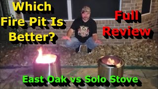 Which is Better East Oak vs Solo Stove  Full Test amp Review [upl. by Heigl546]