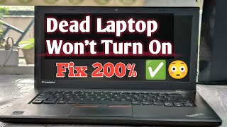 How To Fix Not Powering On T440T450T460  Lenovo ThinkPad No Power SolutionNo Power Laptop T440 [upl. by Akinor]