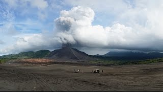 Volcano eruption with lava and lightning  FULL VERSION in HD [upl. by Moberg]