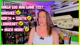 Amiga 500 Mini Testing NEW Games that you suggested [upl. by Bopp]