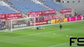 Goalkeeper PreMatch Warmup Germany 2015 [upl. by Soo]