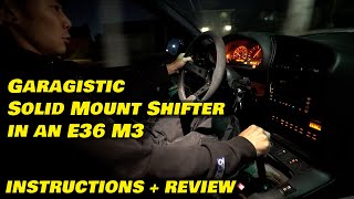 Garagistic Chassis Mounted Shifter Install amp Review ft TsuchiFD [upl. by Shantha]