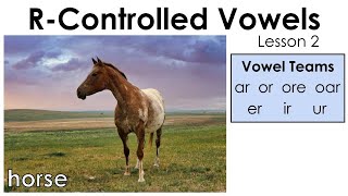 RControlled Vowels  ar or oar ore  Lesson 2 [upl. by Deeyn2]