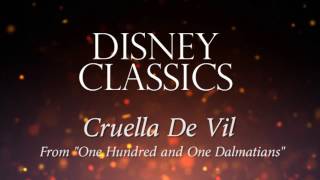 Cruella de Vil From quot101 Dalmatiansquot Instrumental Philharmonic Orchestra Version [upl. by Petulah901]