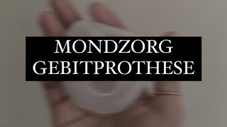 MONDZORG GEBITPROTHESE [upl. by Alliuqahs]