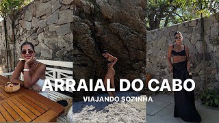 VLOG EM ARRAIAL DO CABO  VIAJANDO SOZINHA [upl. by Vizzone264]