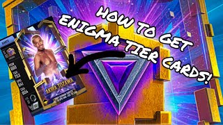 HOW TO GET ENIGMA TIER CARDS WWE SUPERCARD GLITCH [upl. by Noirred]