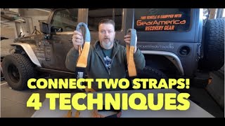 GearAmerica Tips Tow Strap Connection Techniques  How to extend your straps [upl. by Newcomb]