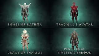 Diablo III  Necromancer Beta Set Transmogs and Full Set Bonuses [upl. by Duval535]