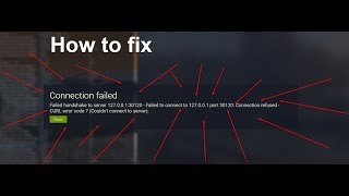 How to fix the error quotCURL error code 7quot on FiveM server [upl. by Anwahs857]