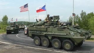 US Army Saber Strike 2016  Praha  Prague [upl. by Mcclary]