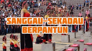 Lagu Dayak Terbaru  Sanggau Sekadau Berpantun HD [upl. by Itnava]