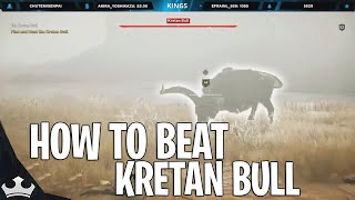 How To Beat Kretan Bull  Assassins Creed Odyssey 2023 [upl. by Eerat445]