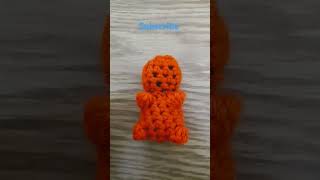 Lets make a squirrel keychain crochet keychain music craft squirrel [upl. by Liuqnoj]