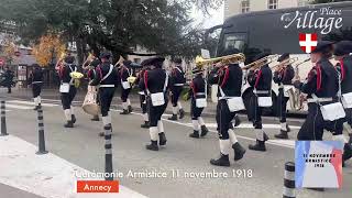 Armistice du 11 novembre 1918 à Annecy [upl. by Oby344]