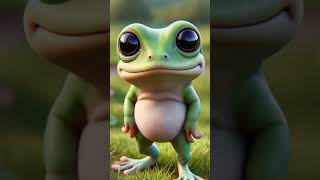 A dangerous frog with big eyes 👀 shorts viralshorts frog [upl. by Aciraj]